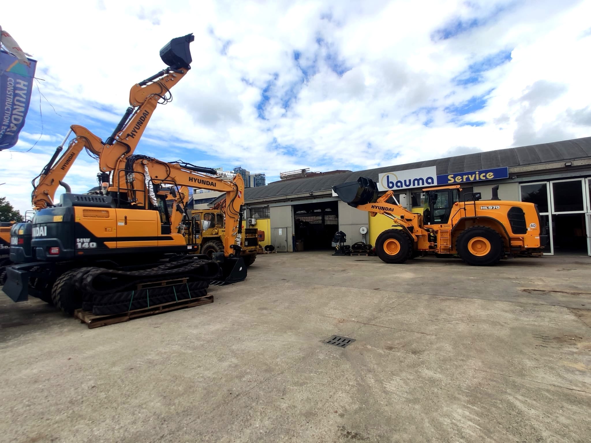 Bauma Service nuovo concessionario Hyundai Construction Equipment Europe