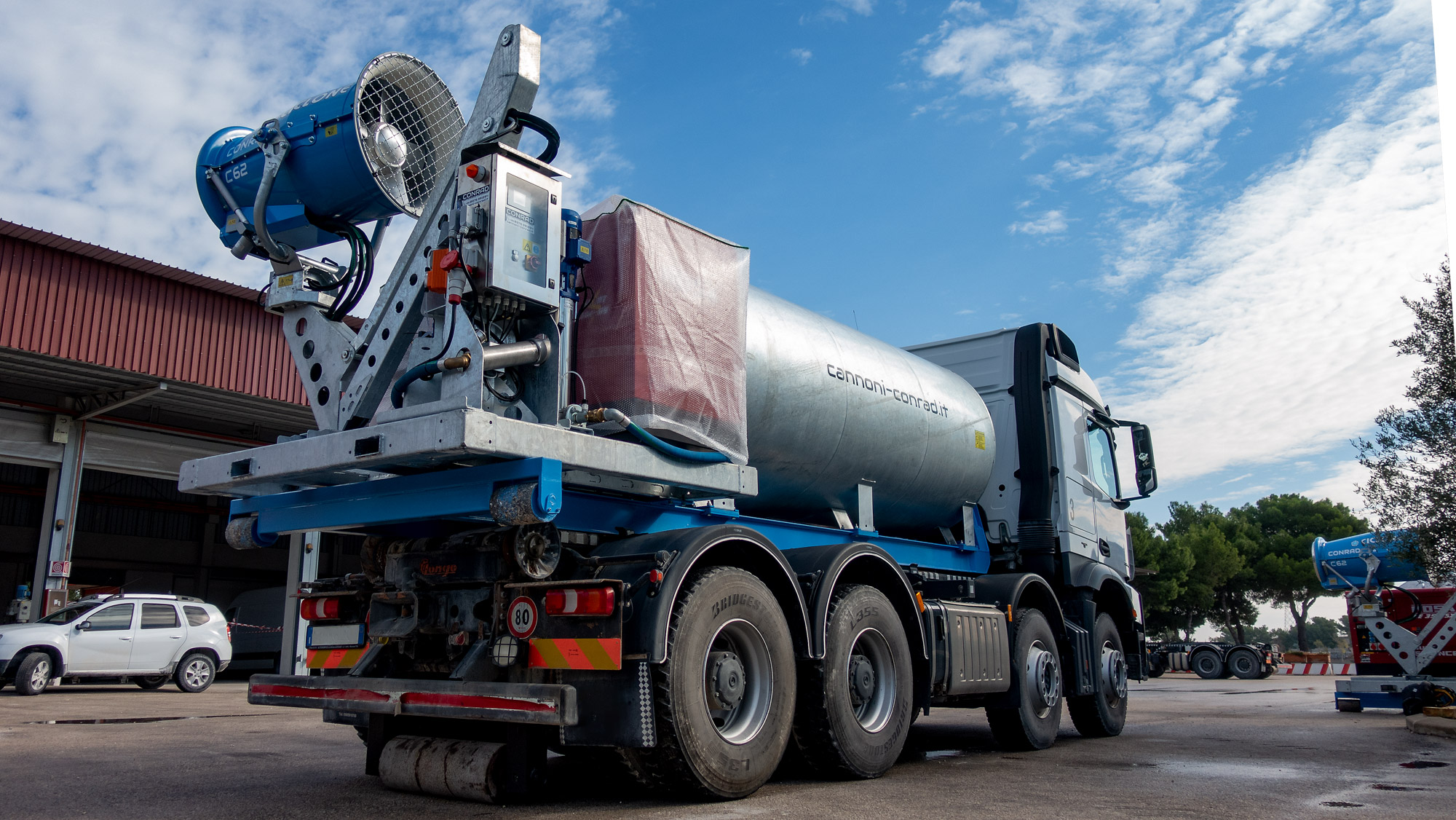 Cannoni-Conrad - Professional machineries for dust suppression in Taranto