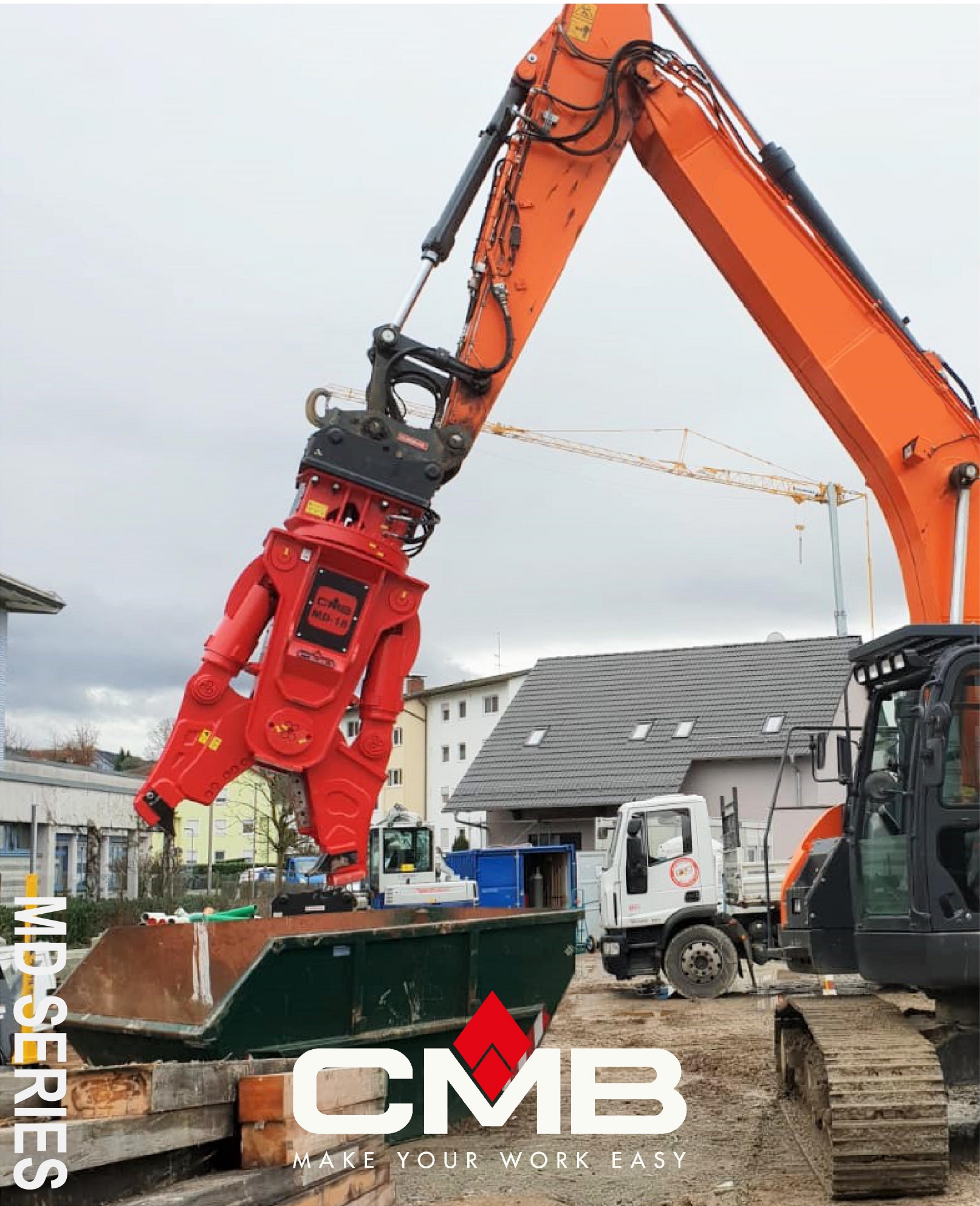 CMB Attachments - Nuova serie di frantumatori MD