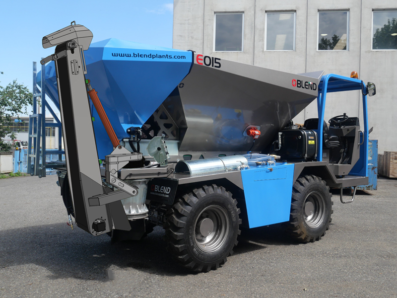 Blend Plants launches the new mobile plant E015 4x4