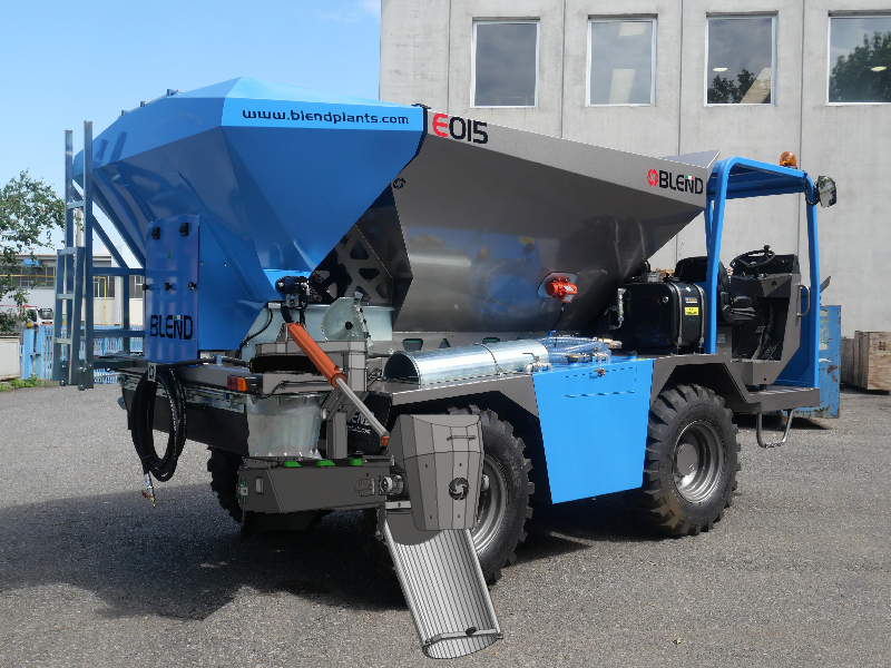 Blend Plants launches the new mobile plant E015 4x4