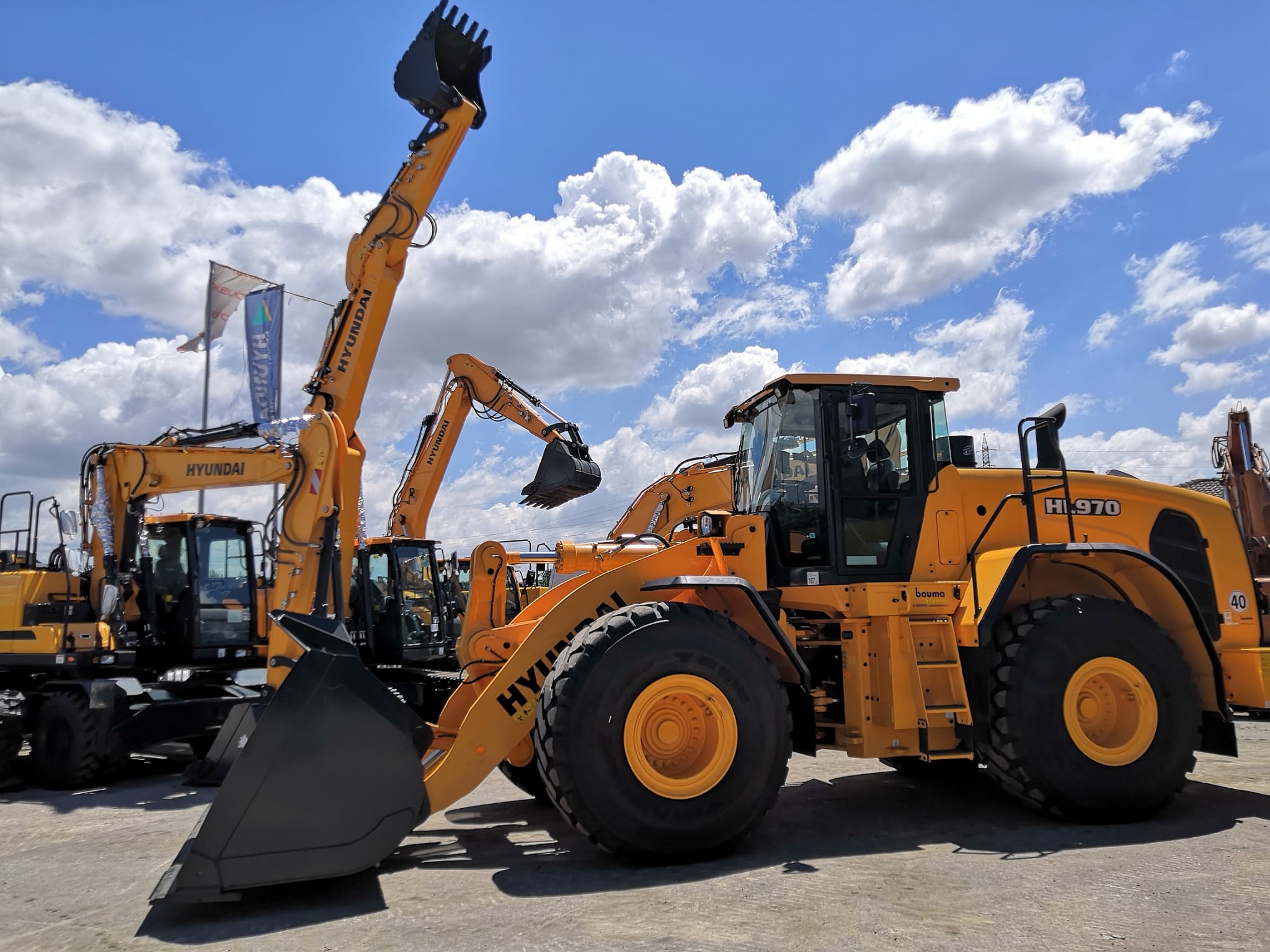 Bauma Service nuovo concessionario Hyundai Construction Equipment Europe