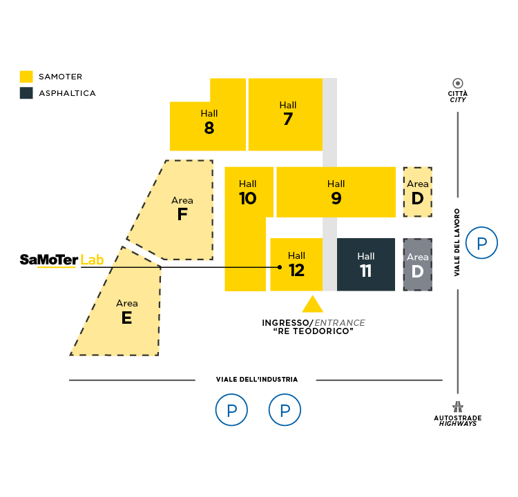 SaMoTer 2023 - Mappa della fiera