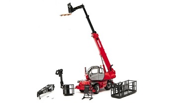 Sollevatore telescopico rotativo Manitou MRT 2150 Privilege con accessori