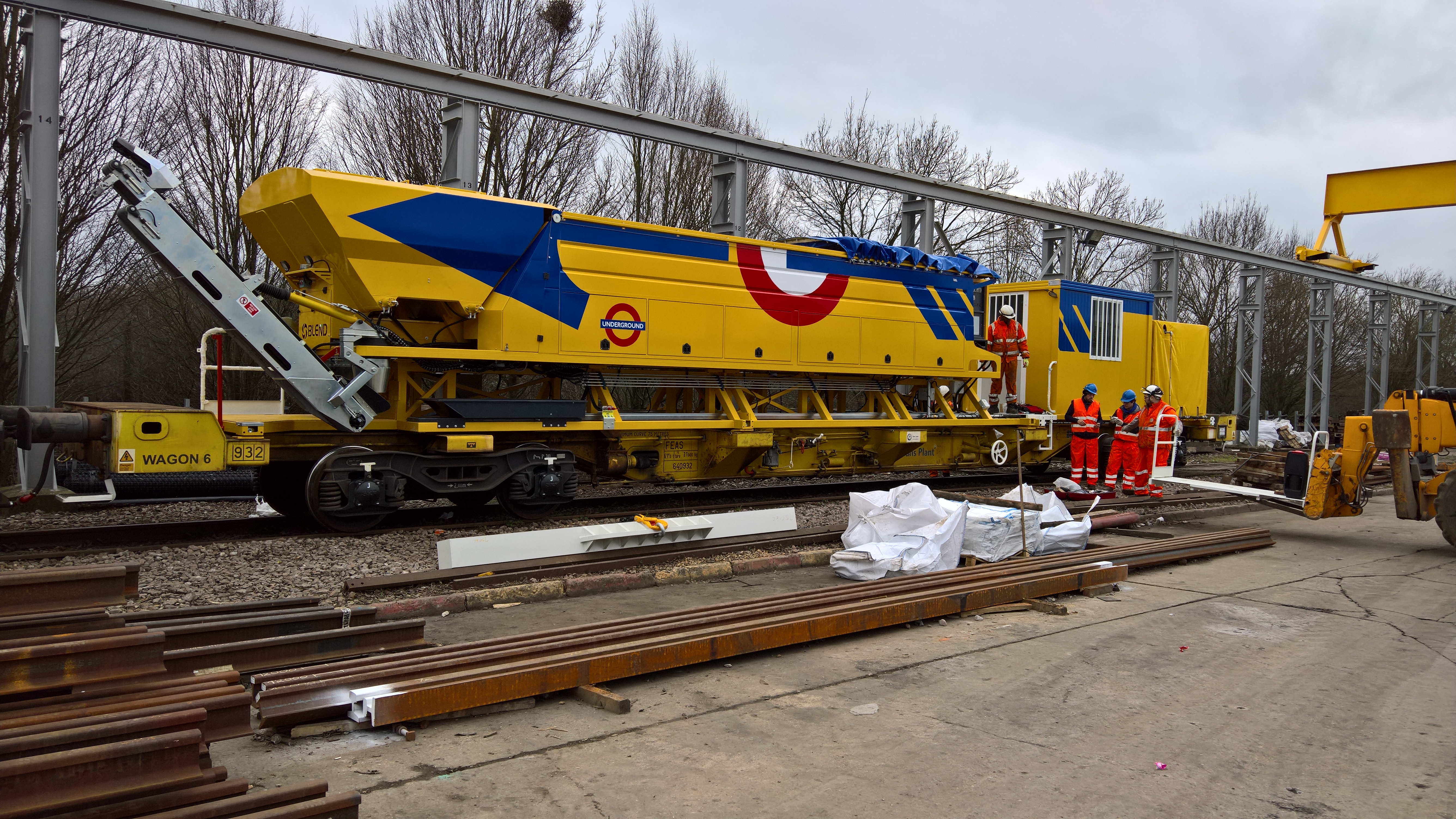 Luigi - Concrete mixing plant for London Underground